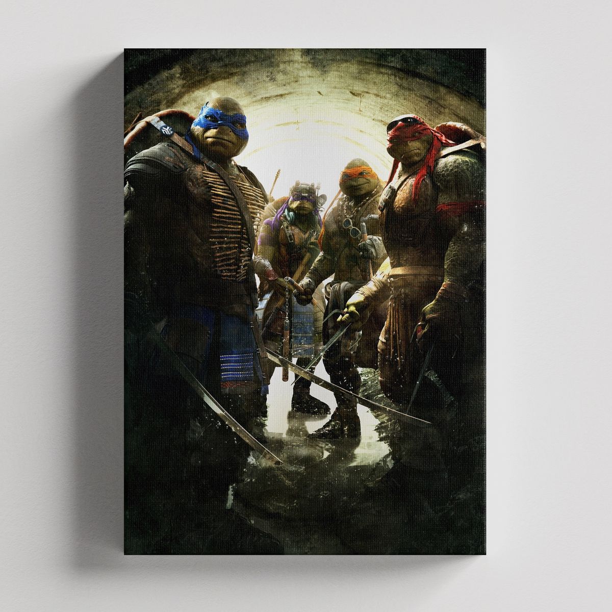 TAYRONA STORE - Cuadros Retablo Peliculas Las tortugas Ninja 006 - 35x50cm