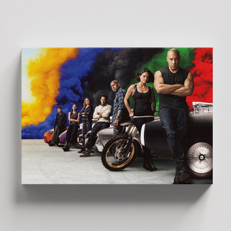TAYRONA STORE - Cuadros Retablo Peliculas Rapido Y furioso 017 - 50x35cm