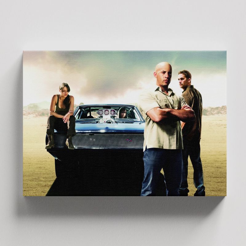 TAYRONA STORE - Cuadros Retablo Peliculas Rapido Y furioso 018 - 50x35cm