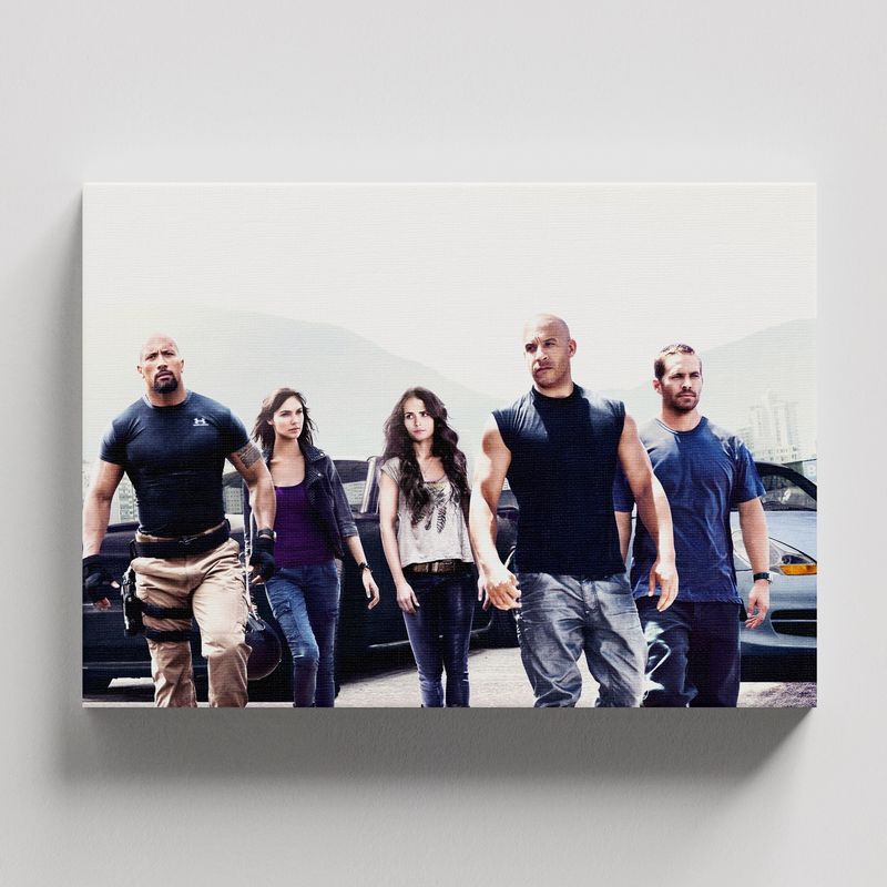 TAYRONA STORE - Cuadros Retablo Peliculas Rapido Y furioso 019 - 50x35cm