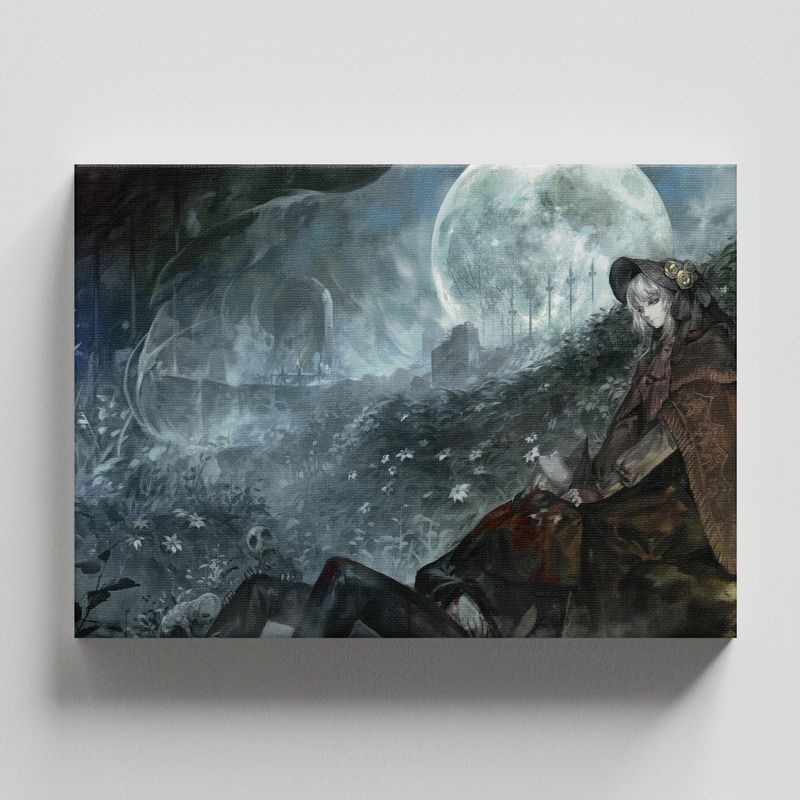 TAYRONA STORE - Cuadros Retablo Video Juegos Bloodborne 007 - 50x35cm