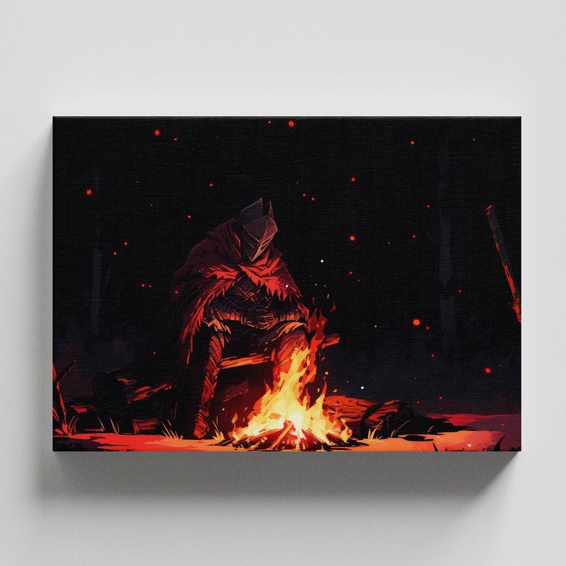 TAYRONA STORE - Cuadros Retablo Video Juegos Dark Souls 002 - 50x35cm