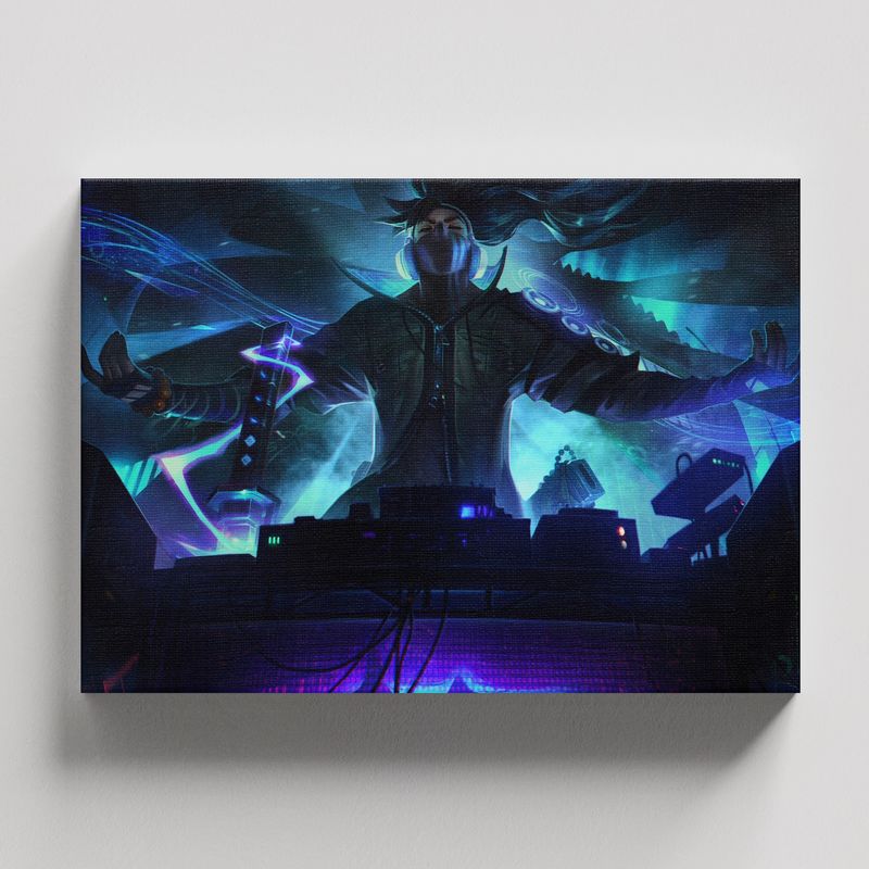 TAYRONA STORE - Cuadros Retablo Video Juegos League of Legends 064 - 50x35cm