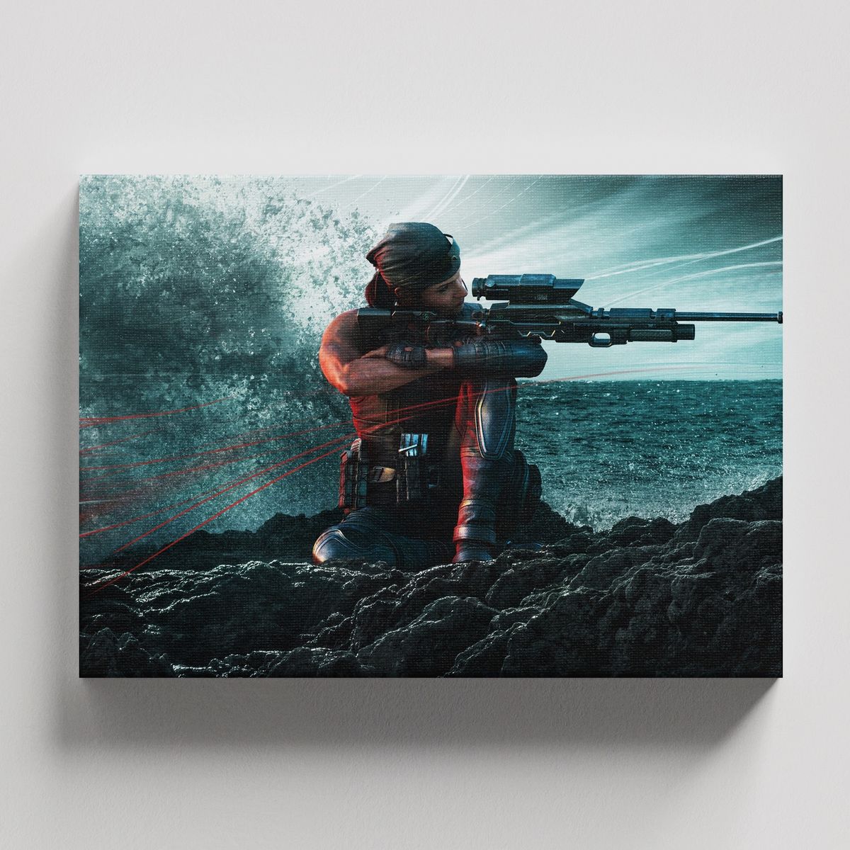 TAYRONA STORE - Cuadros Retablo Video Juegos Rainbow Six 016 - 50x35cm