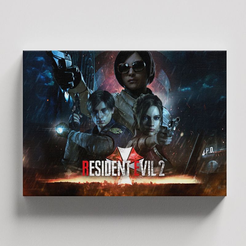 TAYRONA STORE - Cuadros Retablo Video Juegos Resident Evil 008 - 50x35cm