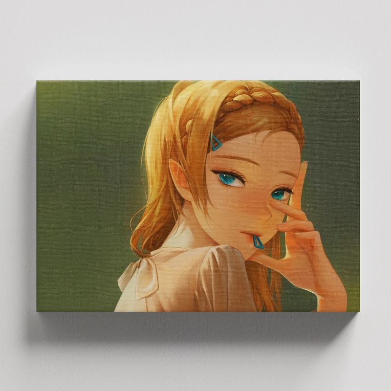 TAYRONA STORE - Cuadros Retablo Video Juegos Zelda 008 - 50x35cm