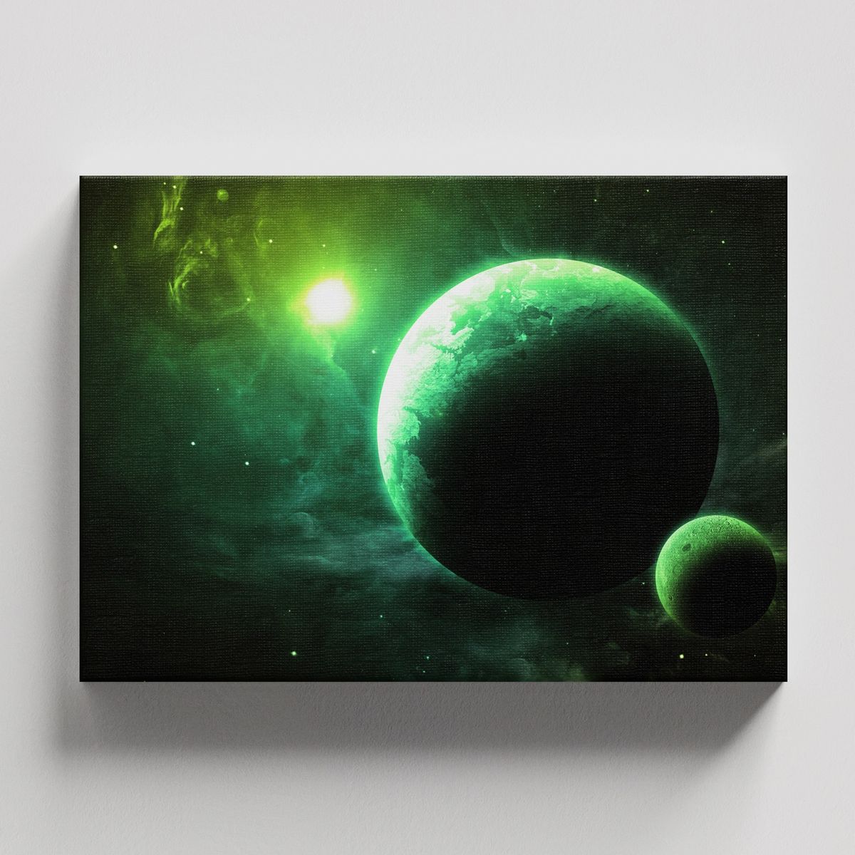 TAYRONA STORE - Cuadros Retablo Galaxias y Planetas 010 - 50x35cm
