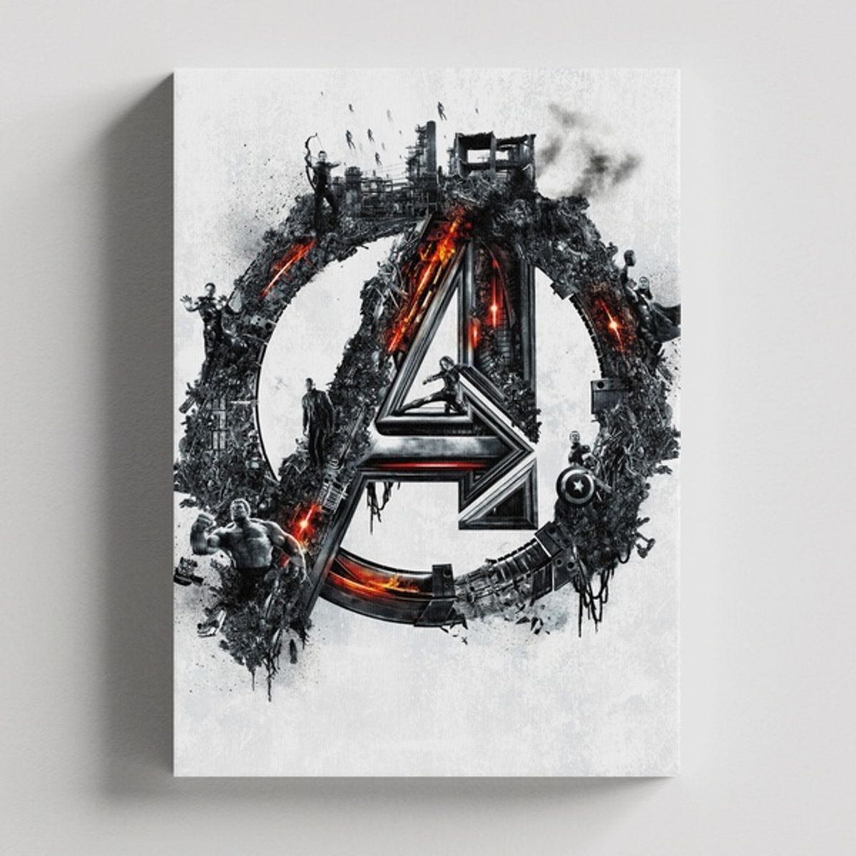 TAYRONA STORE - Cuadros Retablo Marvel Vengadores 009 - 35x50cm