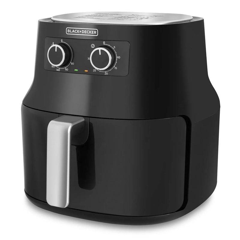 BLACK+DECKER - Freidora de Aire BLACK+DECKER 4,5 Litros HF4004B Negro