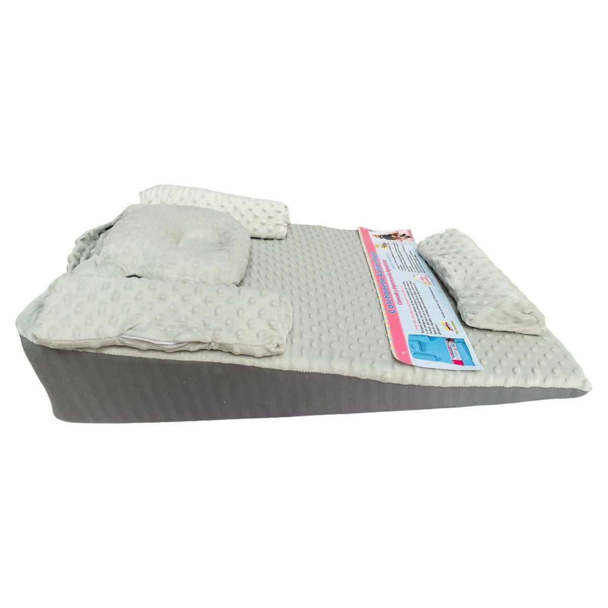 GENERICO - Colchoneta antirreflujo de bebe antialérgica 60x90x14