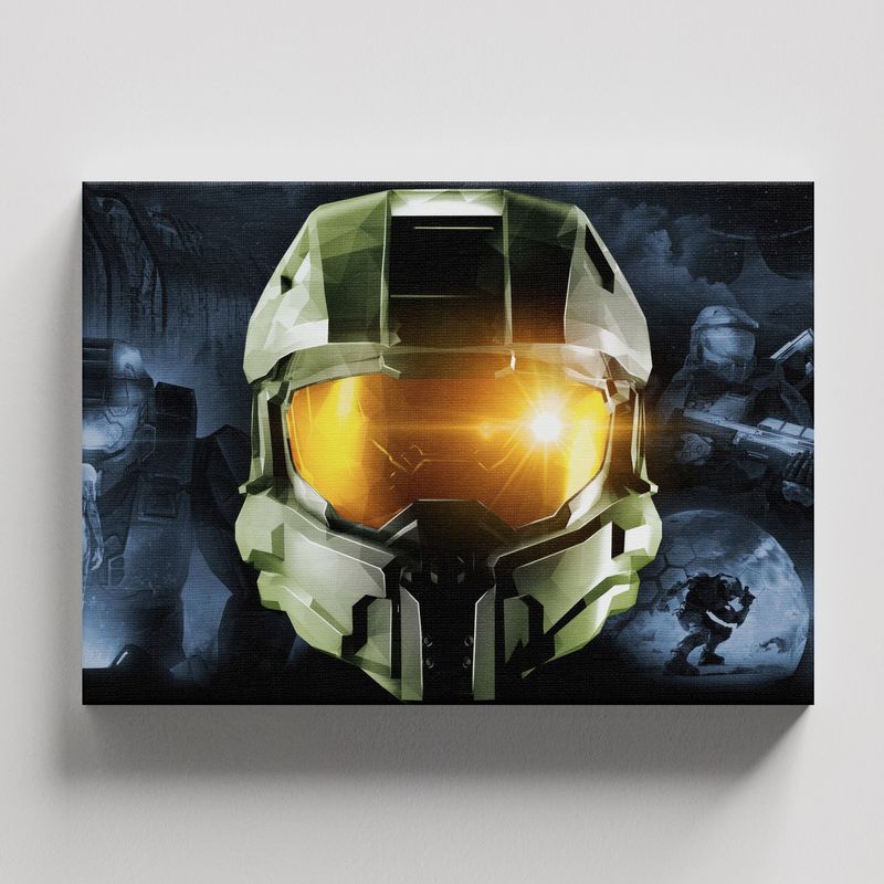TAYRONA STORE - Cuadros Retablo Video Juegos Halo 001 - 50x35cm