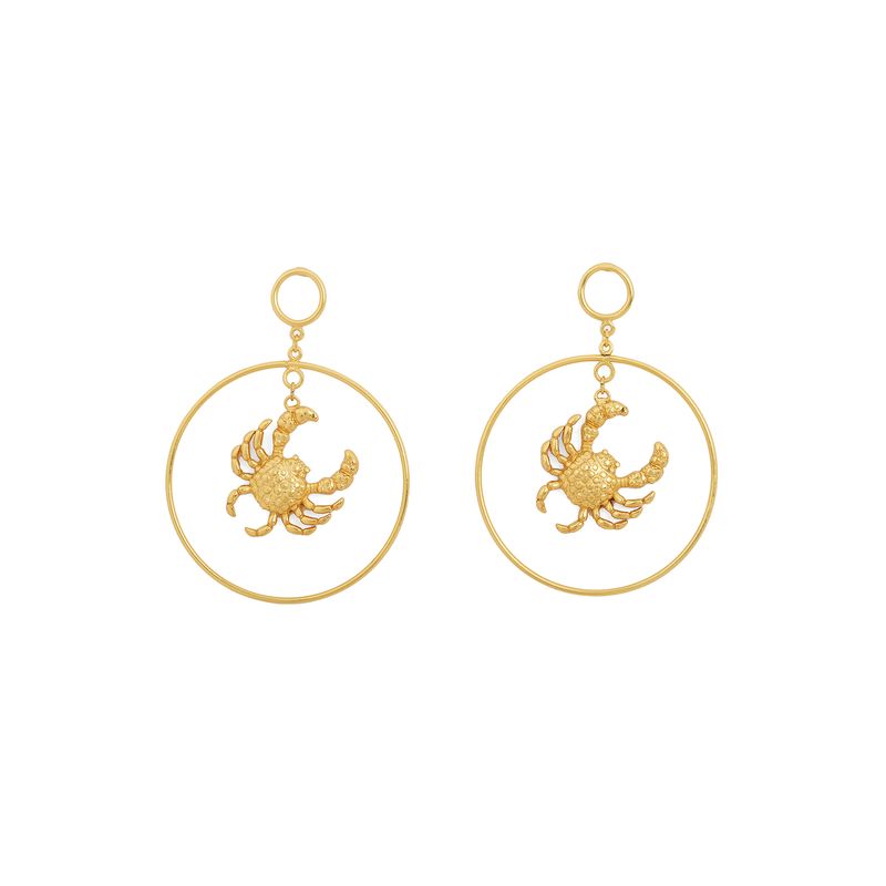 ETN DESING - MR CRAB MAXI HOOPS ARETES