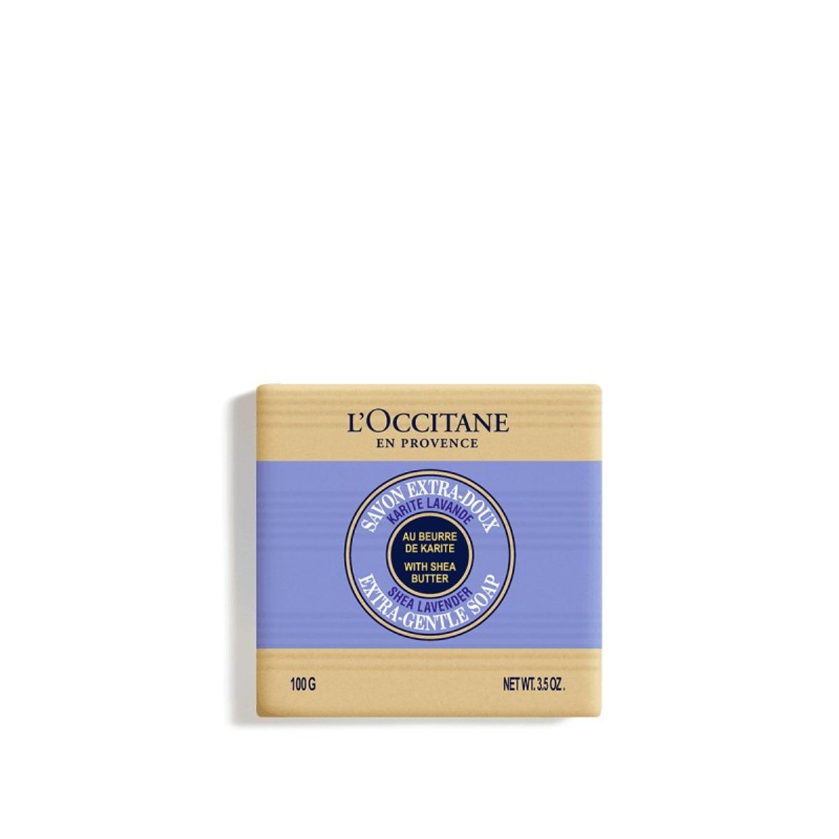 LOCCITANE - Jabón sólido Karité Lavanda 100g