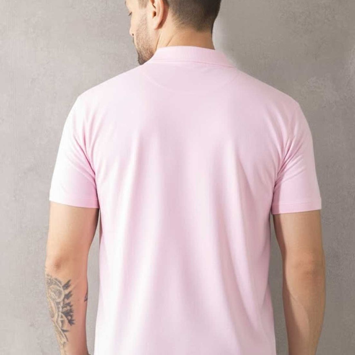 MARKETING PERSONAL - Polo Hombre Rosa Mp 1097