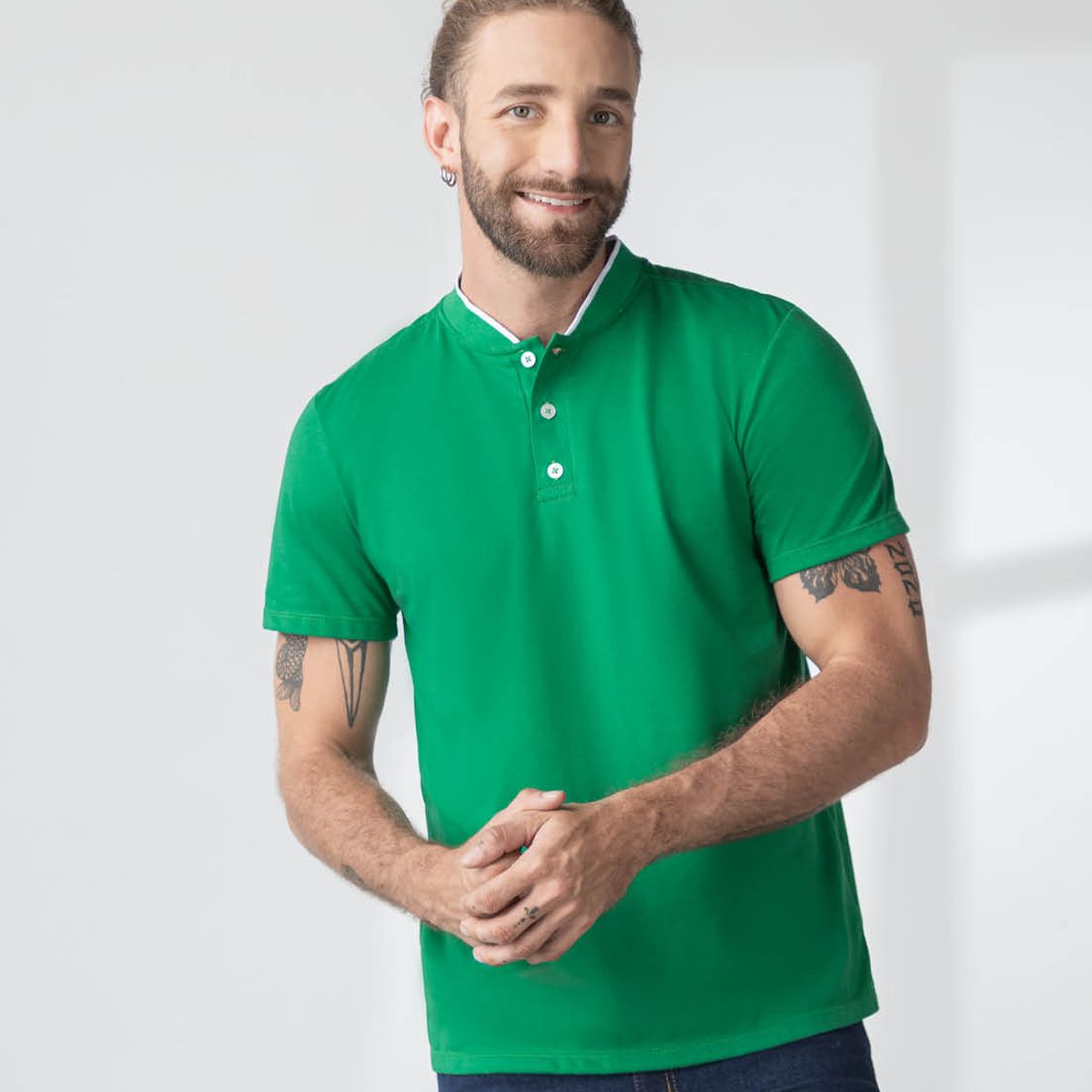 RUTTA - Polo Hombre Verde Rutta 2965