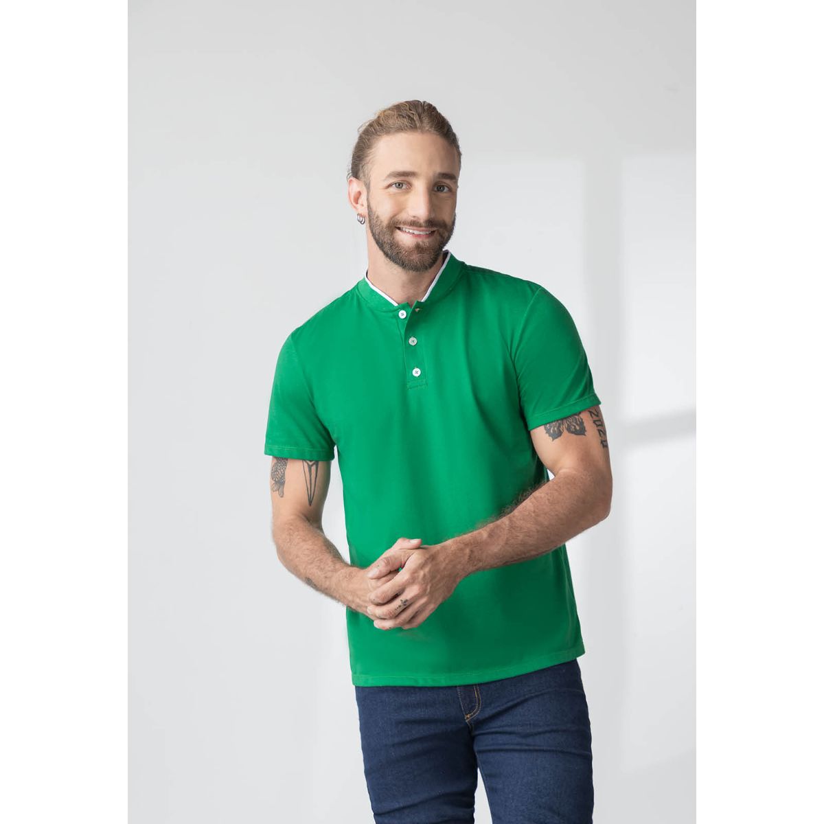 RUTTA - Polo Hombre Verde Rutta 2965