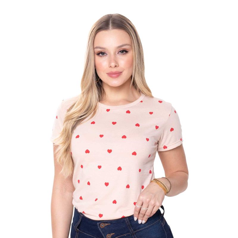 MARKETING PERSONAL - Camiseta Mujer Beige Mp 751