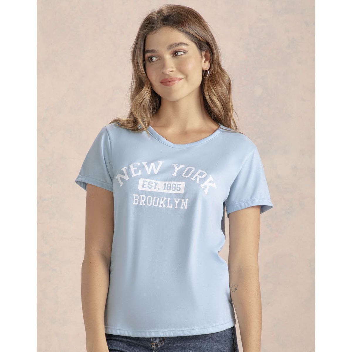 RUTTA - Camiseta Mujer Azul Claro Rutta 95968