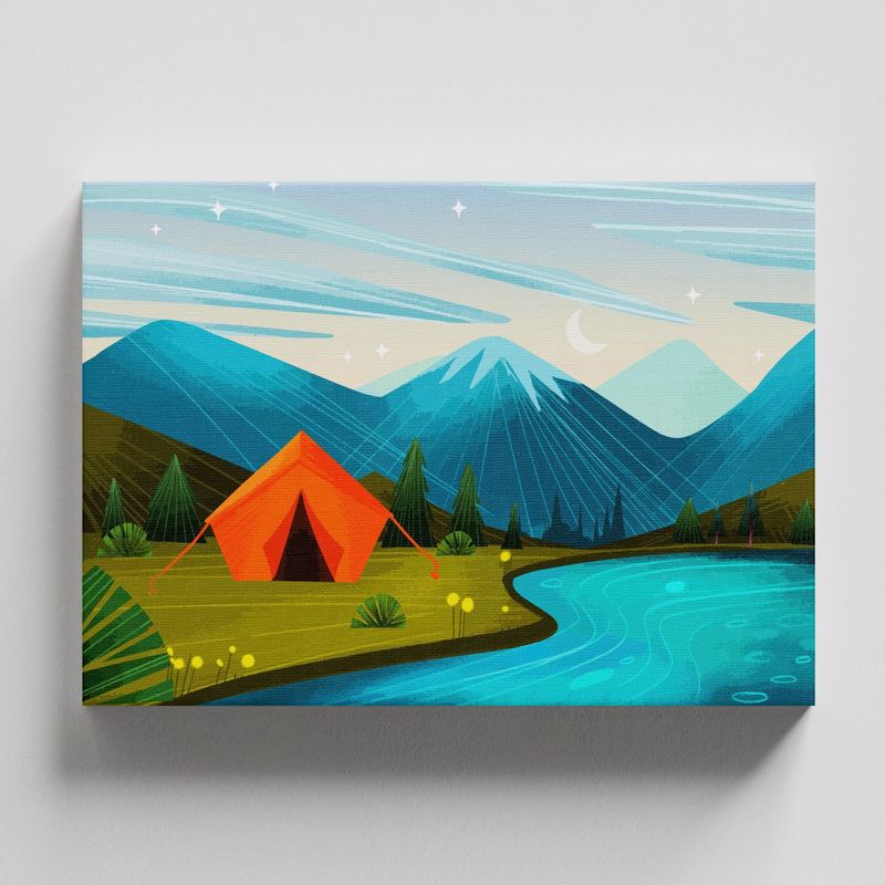 TAYRONA STORE - Cuadros Retablo Paisaje Natural Digital 117 - 50x35cm