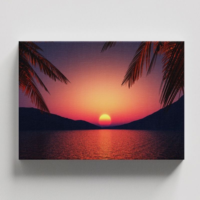 TAYRONA STORE - Cuadros Retablo Paisajes Mar Playa Oceano 024 - 50x35cm