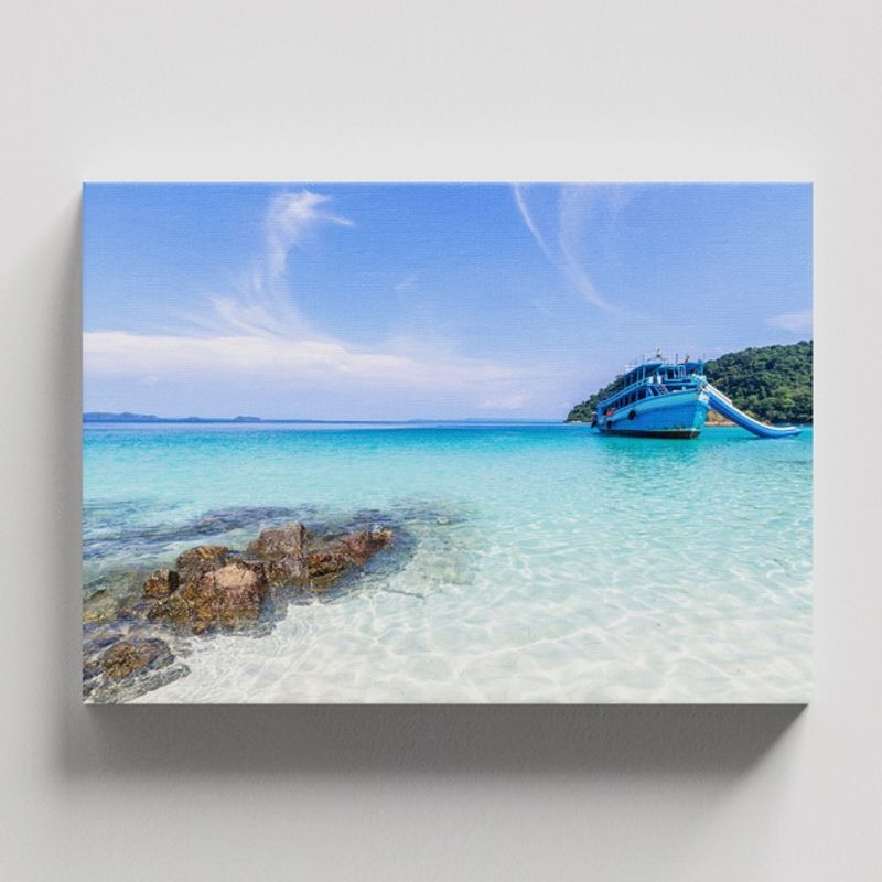 TAYRONA STORE - Cuadros Retablo Paisajes Mar Playa Oceano 095 - 50x35cm