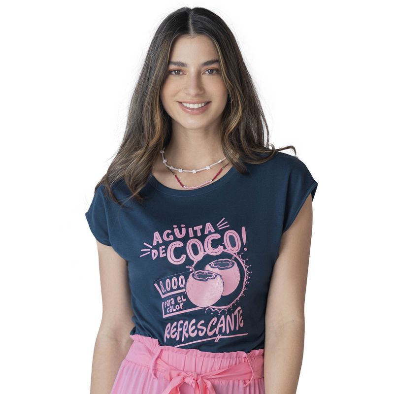 RUTTA - Camiseta Mujer Azul Rutta 3503