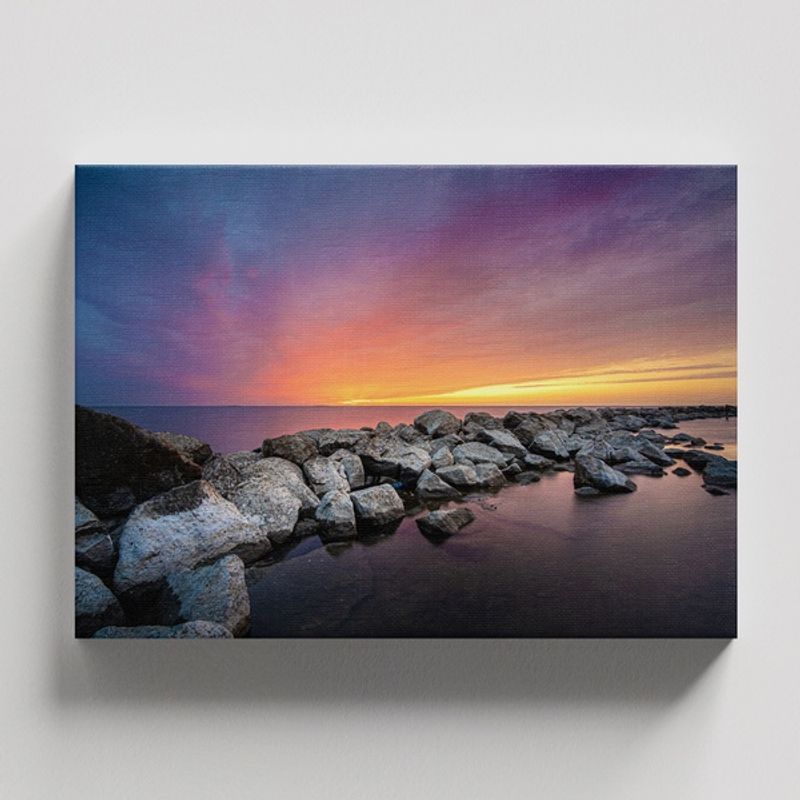 TAYRONA STORE - Cuadros Retablo Paisajes Mar Playa Oceano 022 - 50x35cm