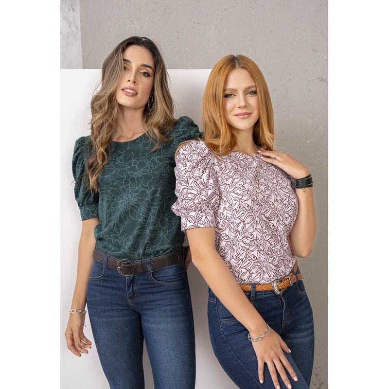 RUTTA - Blusa Mujer Estampado Rutta 1122