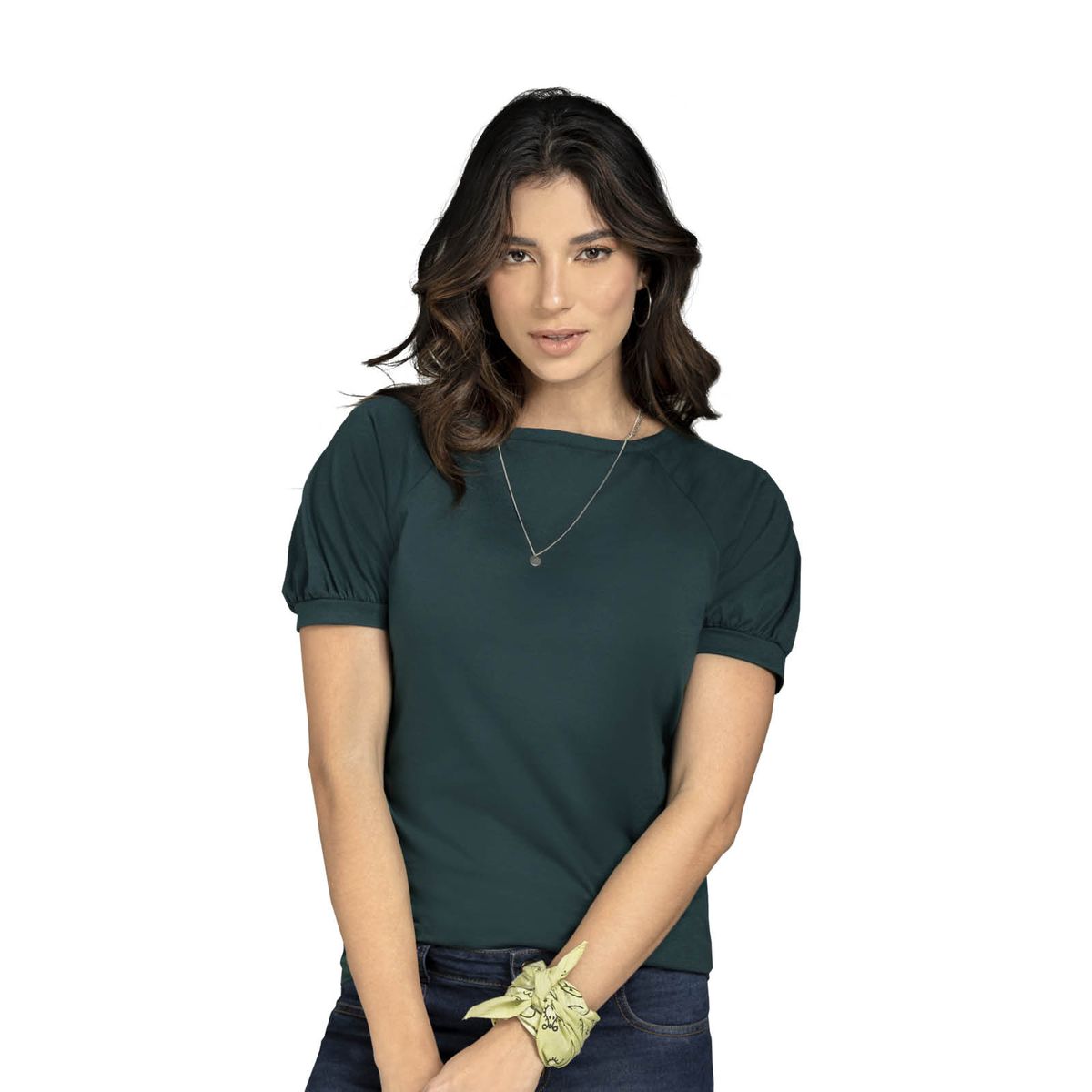 RUTTA - Camiseta Mujer Verde Botella Rutta 78606