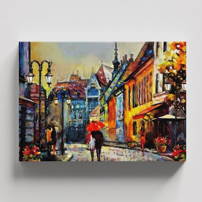 TAYRONA STORE - Cuadros Retablo Pinturas Oleo 019 - 50x35cm