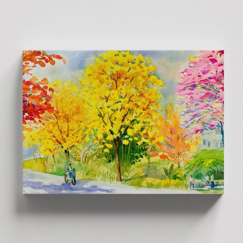 TAYRONA STORE - Cuadros Retablo Pinturas Oleo 047 - 50x35cm