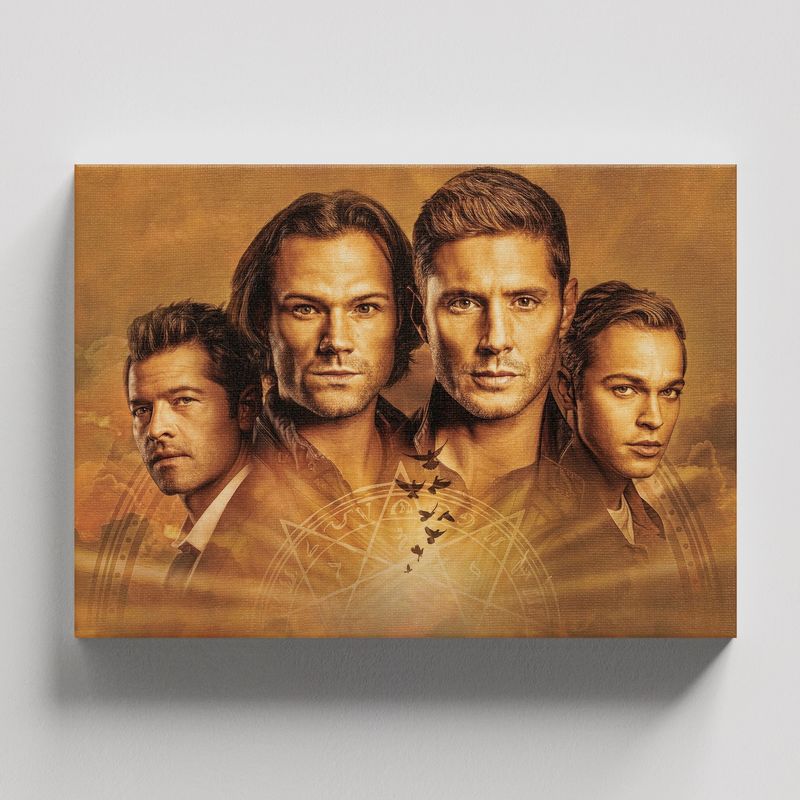 TAYRONA STORE - Cuadros Retablo Series de TV Supernatural 014 - 50x35cm