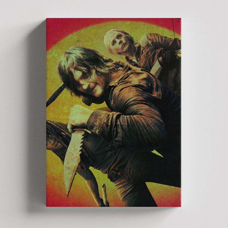 TAYRONA STORE - Cuadros Retablo Series de TV The Walking Dead 002 - 35x50cm