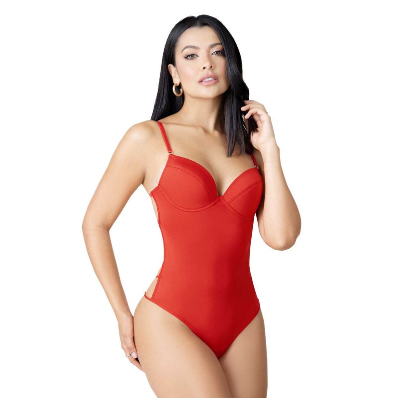 FORMAS INTIMAS - Body Mujer Rojo FI 9144