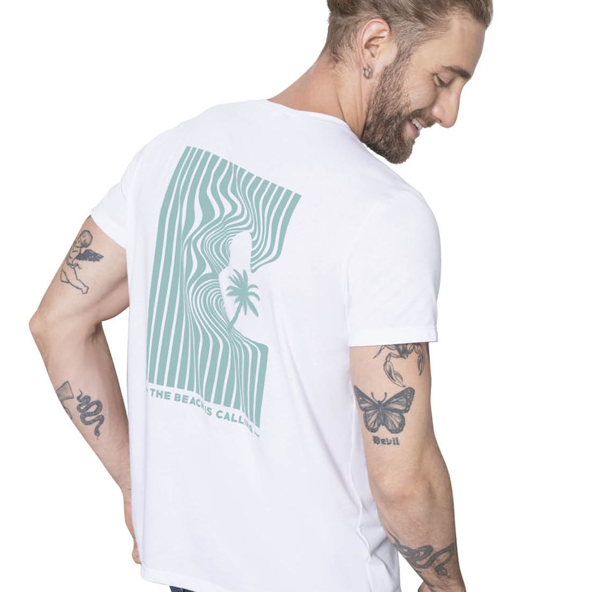 RUTTA - Camiseta Hombre Blanco Rutta 4289