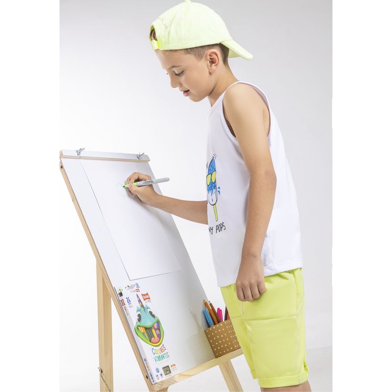 MARKETING PERSONAL - Camisilla Infantil Blanco Mp 2173