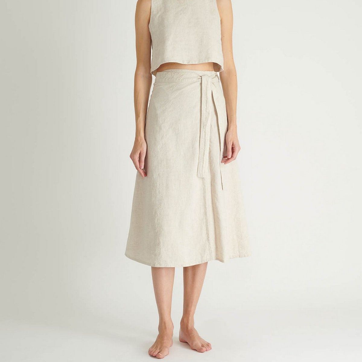 VOIE - Falda ani VOIE Beige MVMANIARENA