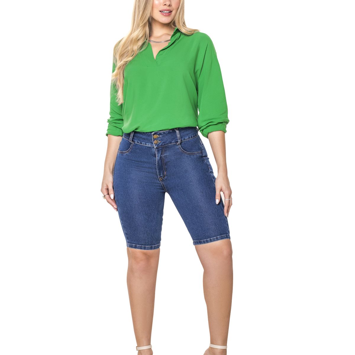 MARKETING PERSONAL - Blusa Mujer Verde Antioquia Mp 33874