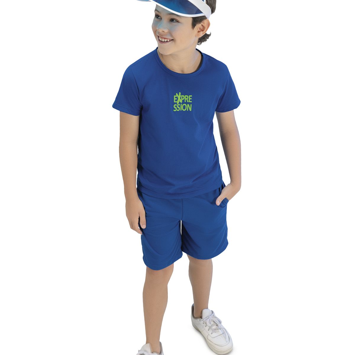 MARKETING PERSONAL - Conjunto Infantil Azul Cobalto Mp 96609