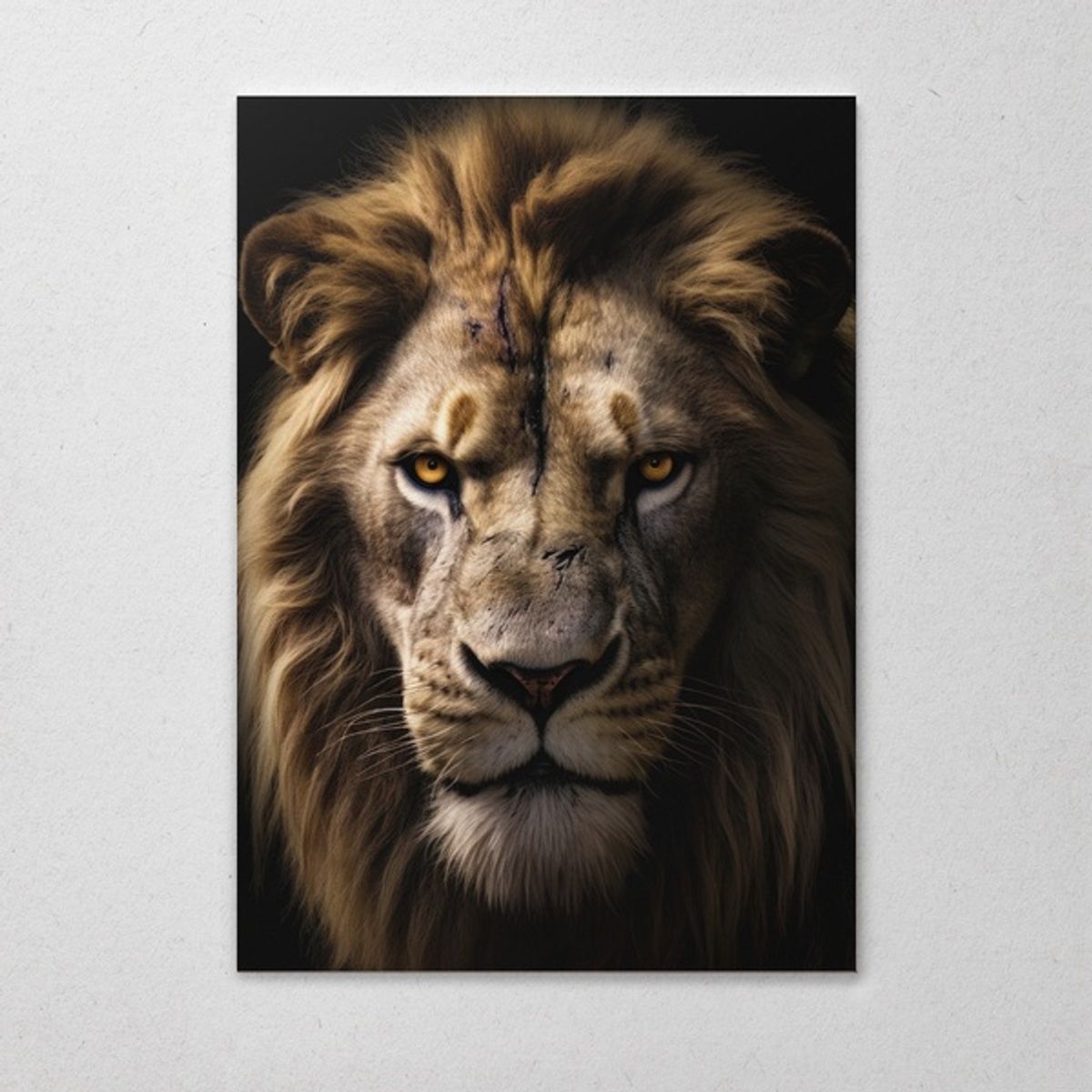 TAYRONA STORE - Cuadros Retablo Animales Felinos 033 - 35x50cm