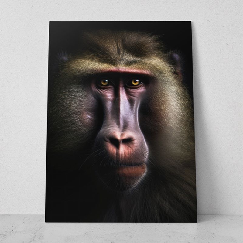 TAYRONA STORE - Cuadros Retablo Animales Primates 022 - 35x50cm
