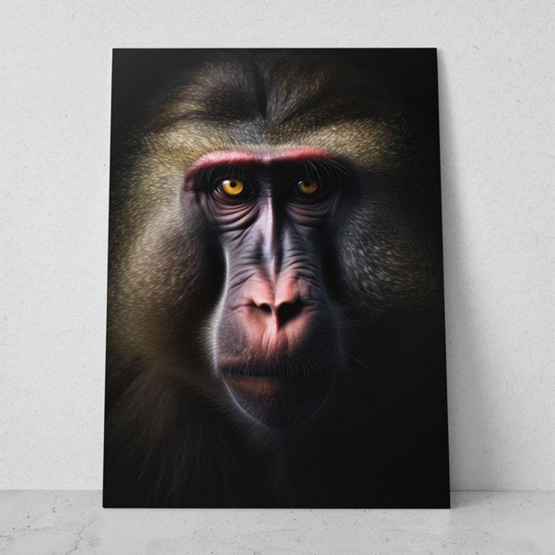 TAYRONA STORE - Cuadros Retablo Animales Primates 023 - 35x50cm