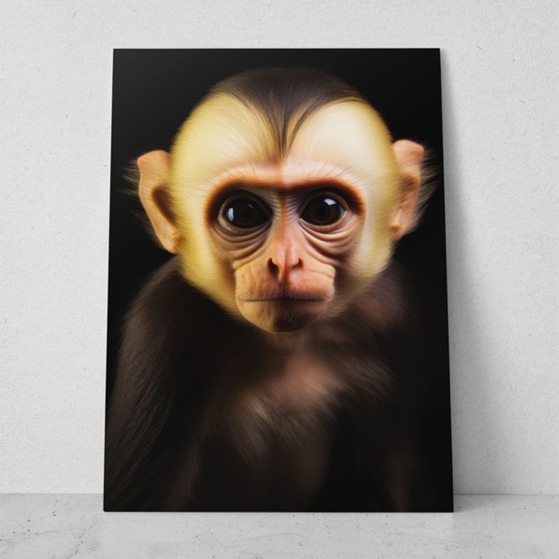 TAYRONA STORE - Cuadros Retablo Animales Primates 040 - 35x50cm