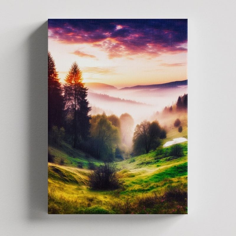 TAYRONA STORE - Cuadros Retablo Paisajes Lagos y Naturaleza 003 - 35x50cm