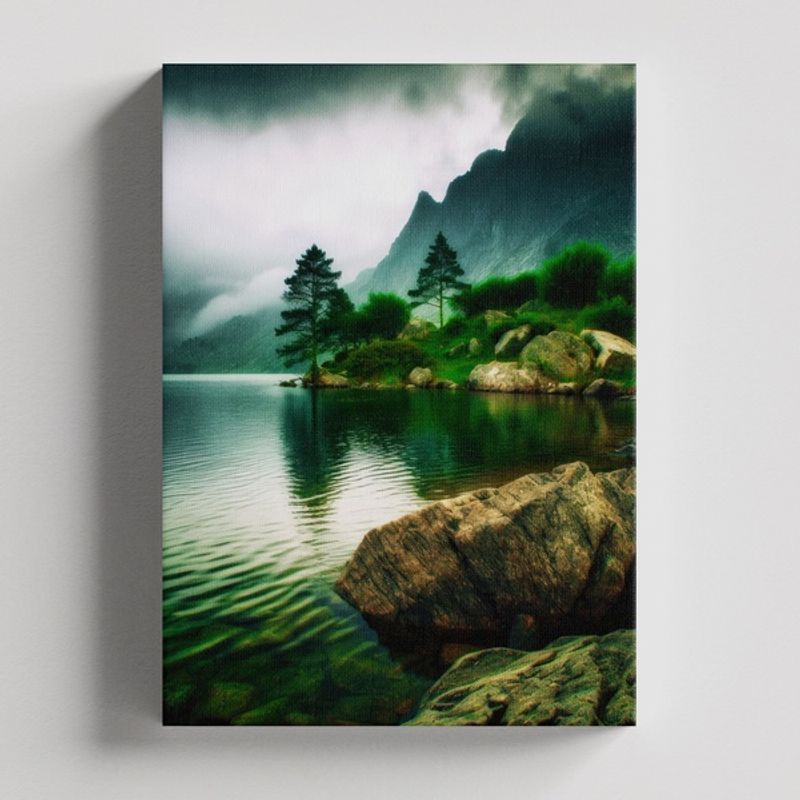 TAYRONA STORE - Cuadros Retablo Paisajes Lagos y Naturaleza 021 - 35x50cm