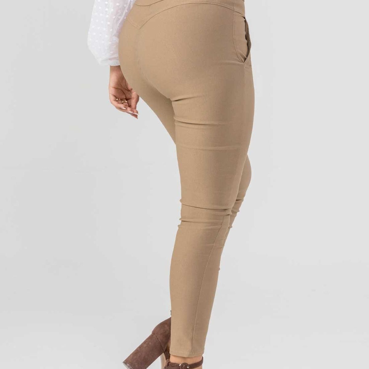 MARKETING PERSONAL - Pantalón Mujer Beige Mp 872