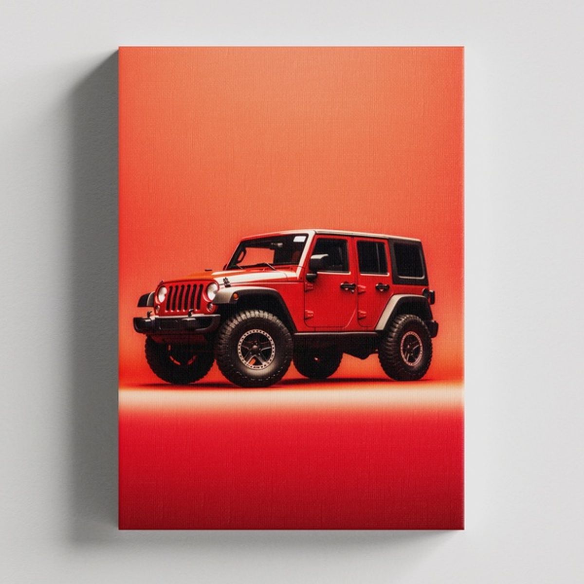 TAYRONA STORE - Cuadros Retablo Carros Rojos 043 - 35x50cm