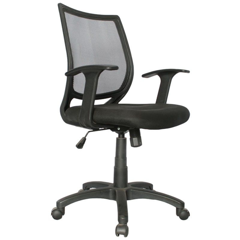 GENERICO - Silla Oficina Yacarta Ejecutiva Negra Giratoria - Mobili shop