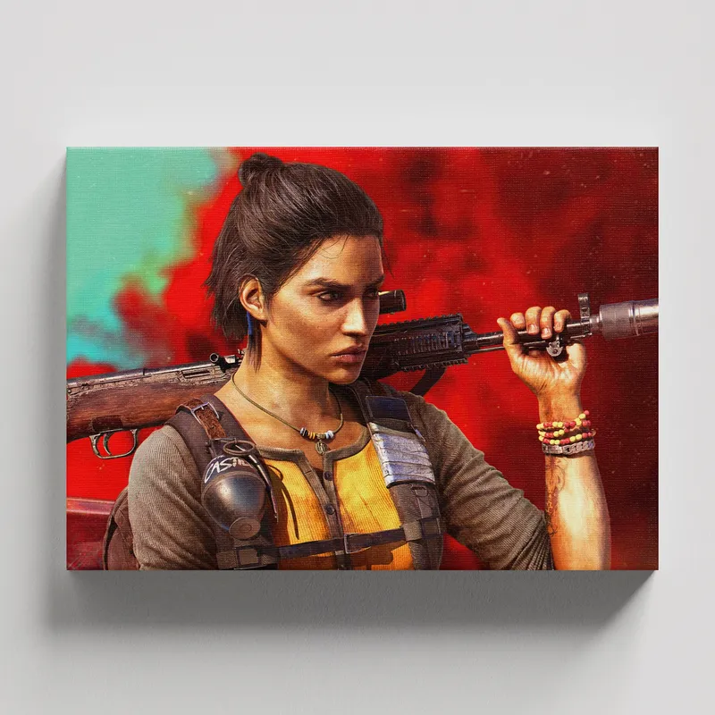 TAYRONA STORE - Cuadros Retablo Video Juegos Far Cry 024 - 50x35cm