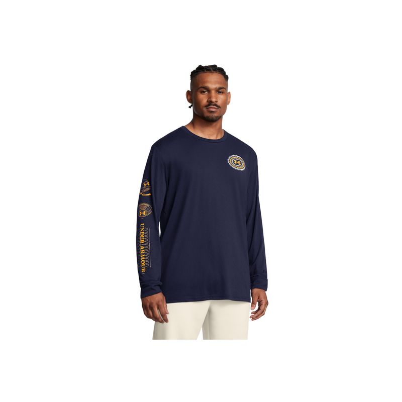 UNDER ARMOUR - Camiseta Manga Larga UA M LOVE OF THE GAME LS Hombre 1388095-410-NV0 UNDER ARMOUR